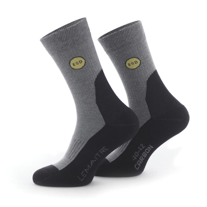 CHAUSSETTES BLACK ESD ÉLECTRO-DISSIPATIVES
