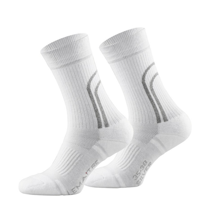LINDOR WHITE MI-CHAUSSETTE
