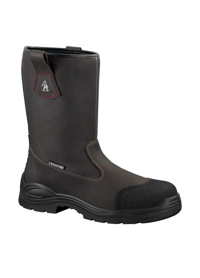 DESERT S3 SRC safety rigger boot in water-repellent oiled split leather