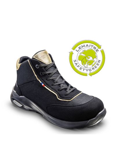 EVA HAUT NOIR S3S eco-designed safety shoe for women